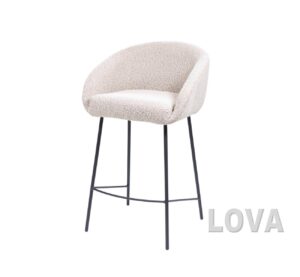 Barstoel LOVA taupe