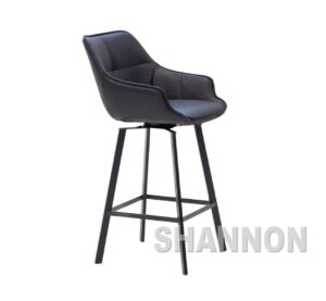 Barstoel SHANNON zwart