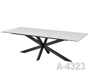 Eetkamertafel A-24323 240cm keramische wit