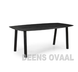 Eetkamertafel L-24449 zwart 240cm