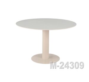 Eetkamertafel M-24309 keramisch wit 120cm