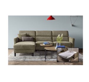 Bankstel / Lounge- en slaapbank EMIELE E-brego 77 green
