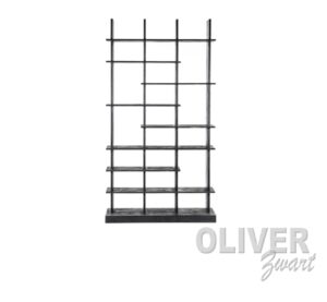 Boekenkast OLIVER zwart