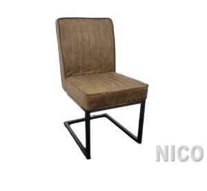 Stoel NICO microleder B7 moss