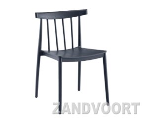 Stoel ZANDVOORT pvc zwart