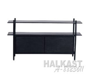 Halkast A-23611 zwart