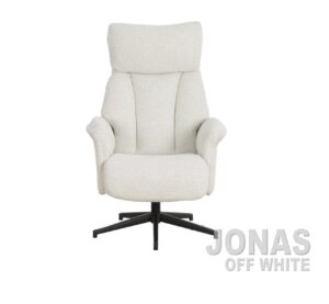 Relaxfauteuil Jonas off white