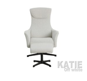 Relaxfauteuil Katie off white